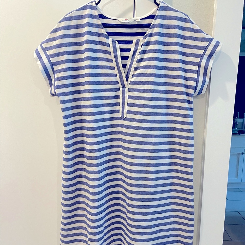 Vineyard Vines Knit Stripe Swing Dress Size XL Women’s
